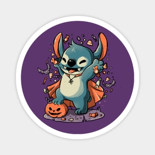 Spooky Candy Experiment  - Halloween Cute Cartoon Gift Magnet